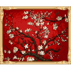 Gx7344 acrílico árbol abstracto pintura al óleo de diy by números de la decoración del hogar