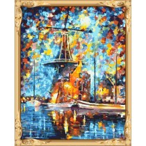 hot photo russian abstract diy painting by numbers for home decor GX7317