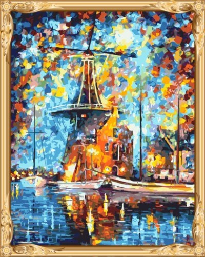 hot photo russian abstract diy painting by numbers for home decor GX7317