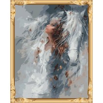 hot photo russian sexy women canvas oil painting for home decor GX7320