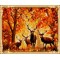 GX 7627 animal deer oil painting by numbers art supplies for kids