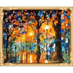 Gx 7630 farbe durch zahlen abstrakten acryl-malerei auf leinwand