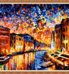 wall art decor abstract oil painting by numbers for wholesale GX7862