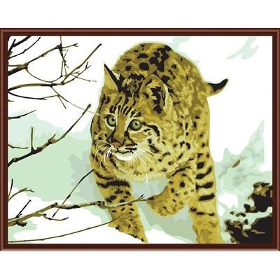 wholesales new design oil painting by numbers - manufactor - EN71,CE,2015 factory new modern animal design art set GX6103