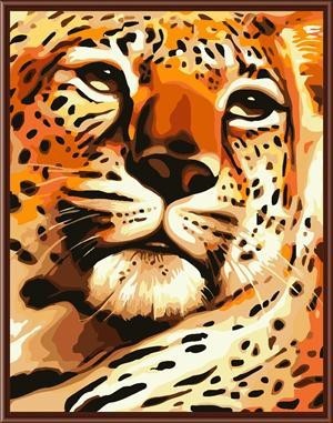 painting art set painting by numbers canvas oil painting tiger design animal picture painting GX6309