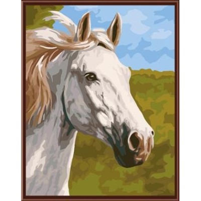 Abstrakte malerei pferd, Ölgemälde von nummer heißen foto 2015 gx6345