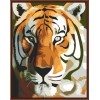 oil painting by numbers animal picture 2015 new tiger photo GX6357
