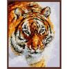 abstract animal picture oil painting by numbers tiger design GX6387