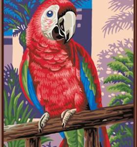 Animal de la lona del pájaro fábrica de pintura al óleo pintura caliente venta GX6475 pintura by números cuadro animal