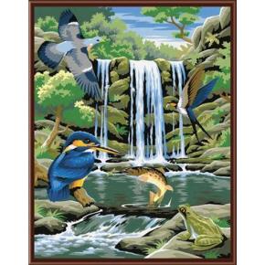 Tier bild vogel-design Landschaft Öl malen nach zahlen gx6505