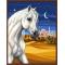 diy painting by numbers on canvas factory new design GX6536 white horse design