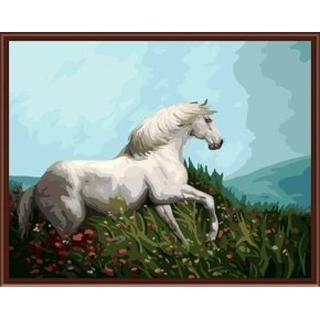 Öl malen nach zahlen yiwu malen junge marke neuware design pferd Bild gx6846