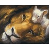 oil painting by number animal picture acrylic handmaded painting on canvas GX6981 paintboy brand