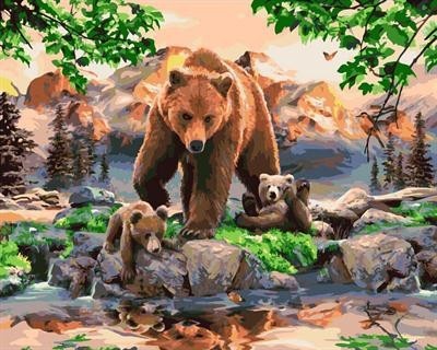 paint by number for wholesale animal design art painting set GX7053 art suppliers