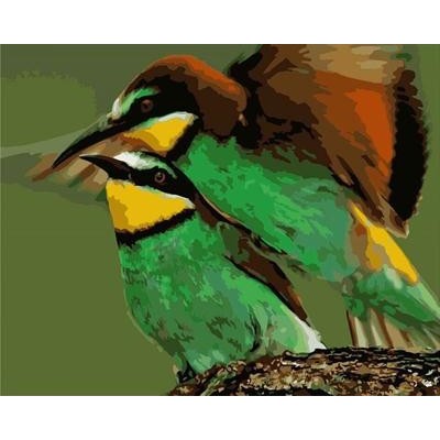diy painting by numbers animal bird design artist oil color set for beginners GX7060