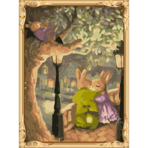 Decoraciones del partido de bricolaje pintura by números para los regalos uso GX7260