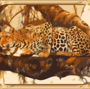 GX7274 wall art canvas oil painting by numbers for home decor