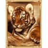 GX7272 new hot tiger photo oil painting by numbers for home decor