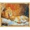 diy animal lion canvas oil painting by numbers GX7478