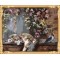 GX 7602 diy coloring by numbers cat and bird abstract wall paintings