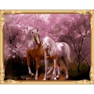 gx 7614 wand kunst pferd malerei auf leinwand für schlafzimmer dekor