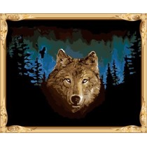 GX7683 wall art woof paint boy painting by numbers for home decor