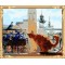 canvas oil cat and bird painting by numbers kits for bedroom decor GX7556