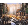 GX7678 wall art bear photo adult paint by numbers for homr decor