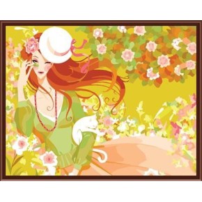 Diy pintura al óleo por números