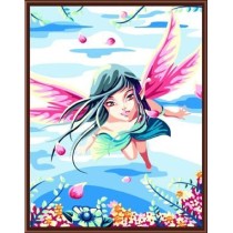 new art set acrylic paint by numbers - manufactor - EN71,CE, new design coloring by numbers art setGX6116