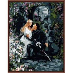 Lona pintura al óleo del arte, Diy pintura al óleo por números GX6191