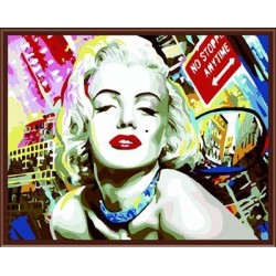 Venta al por mayor SGS CE digital de DIY 40 * 50 paisaje enmarcado pintura al óleo en la lona GX6242