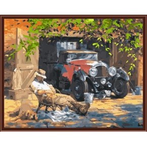 Caliente foto pintura al óleo por números, 2015 nuevo clásico del diseño del coche de la imagen GX6333