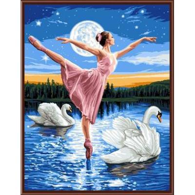 diy painting by numbers on canvas factory new design GX6539 women dance girl picture