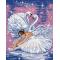 abstract oil painting by number 2015 factory hot selling picture GX6781 ballerina swan design
