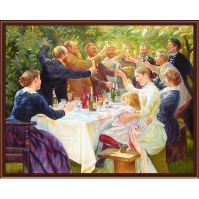 GX6816 realist paint by number 2015 canvas oil painting party design
