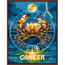 abstract painting by numbers animal design canvas painting GX6463