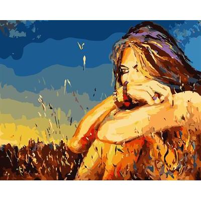 nude women canvs oil paint by number GX6671