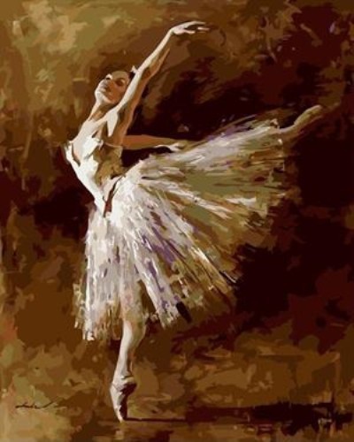 paint by numbers kit women dancer pictures painting on canvas GX6969 wholesales new design 2015