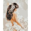 oil painting by number kit women picture wedding design painting on canvsa GX6977 factory new design