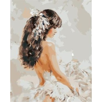 oil painting by number kit women picture wedding design painting on canvsa GX6977 factory new design