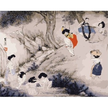 Leinwand malerei gesetzt chinesischen schriftzeichen Künstler Ölfarbe für Anfänger gx7107 zeichnung geschenk-set