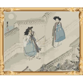 kunst lieferanten acryl diy malen nach zahlen chinesische malerei für wohnkultur gx7563