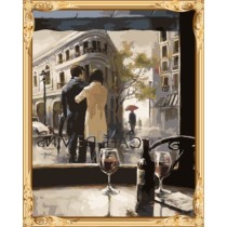 acrylic paint wall art lover women and man diy digital oil painting for home decor GX7570