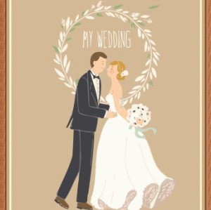 40x50cm paintboy painting by numbers for wedding use GX7785