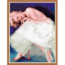 sexy women oil paintings by numbers for wholesale GX7844
