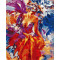 GX7937 sexy women canvas oil painting drawing by numbers