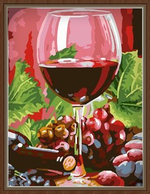new hot selling still life diy oil painting by numbers on canvas for living room decor GX6785