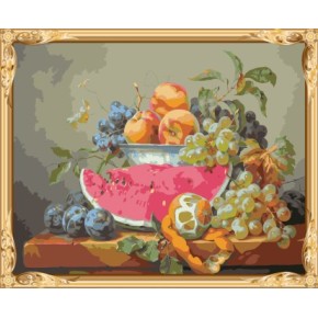 Acryl handgefertigt stillleben malen nach zahlen-sets Ölbild auf canvs gx7467