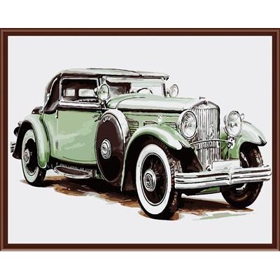 painting art set coloring by numbers canvas oil painting car design GX6303